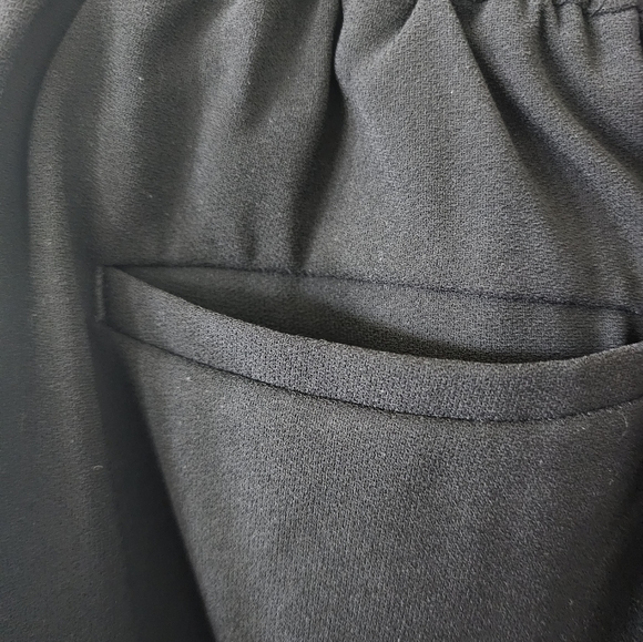 LOFT Black Pants Elastic Back Size Small - Picture 7 of 9